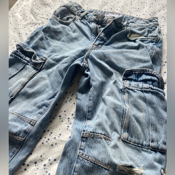 Garage Denim women’s cargo pants. Used only a handful of times. - Picture 2 of 3